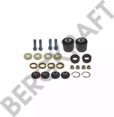 BergKraft BK2893621SP - Remkomplekts, Vadītāja kabīnes stiprinājums www.autospares.lv