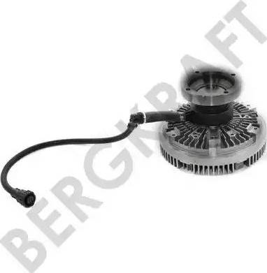 BergKraft BK7209072 - Sajūgs, Radiatora ventilators www.autospares.lv