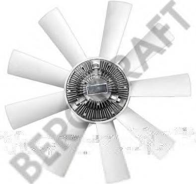 BergKraft BK7202562 - Sajūgs, Radiatora ventilators www.autospares.lv