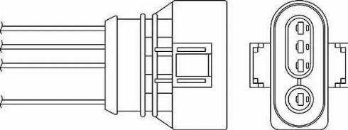 BorgWarner (BERU) OZH071 - Лямбда-зонд, датчик кислорода www.autospares.lv