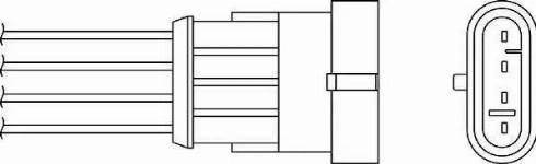 BorgWarner (BERU) OZH064 - Lambda zonde autospares.lv