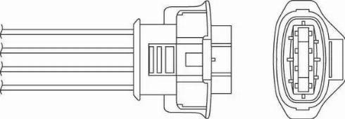 BorgWarner (BERU) OPH078 - Lambda zonde www.autospares.lv