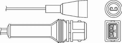 BorgWarner (BERU) OZH003 - Lambda zonde www.autospares.lv