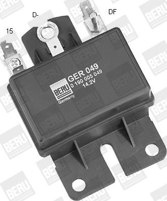 BERU by DRiV GER049 - Ģeneratora sprieguma regulators autospares.lv