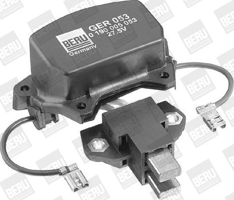 BERU by DRiV GER053 - Voltage regulator, alternator www.autospares.lv