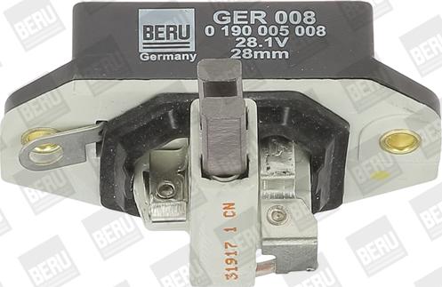 BERU by DRiV GER008 - Регулятор напряжения, генератор www.autospares.lv