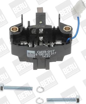 BERU by DRiV GER017 - Ģeneratora sprieguma regulators www.autospares.lv