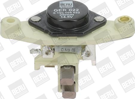 BERU by DRiV GER022 - Регулятор напряжения, генератор www.autospares.lv