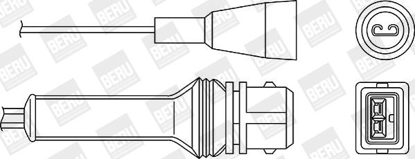 BERU by DRiV OZH046 - Lambda zonde www.autospares.lv