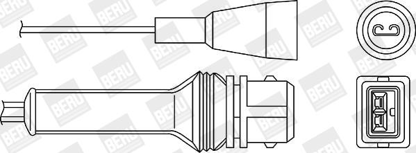 BERU by DRiV OZH037 - Lambda zonde www.autospares.lv