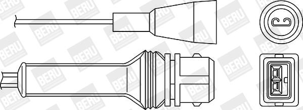 BERU by DRiV OZH027 - Lambda zonde autospares.lv