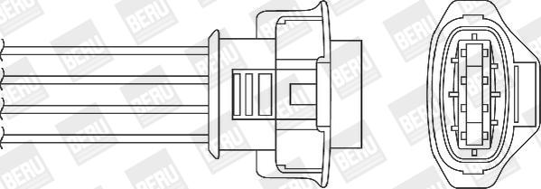 BERU by DRiV OZH110 - Lambda zonde autospares.lv