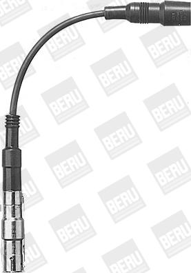 BERU by DRiV ZE765 - Augstsprieguma vadu komplekts www.autospares.lv