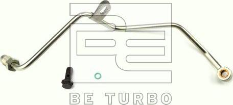 BE TURBO 600050 - Трубка, маслопровод компрессора www.autospares.lv