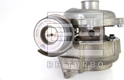 BE TURBO 126666 - Турбина, компрессор www.autospares.lv