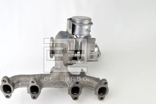 BE TURBO 126759 - Турбина, компрессор www.autospares.lv