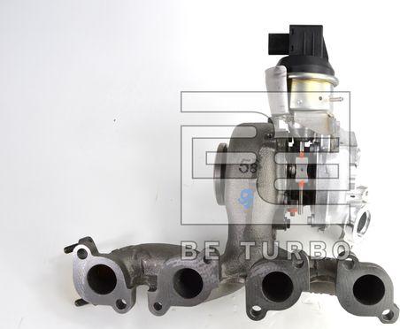 BE TURBO 128063RED - Турбина, компрессор www.autospares.lv