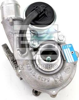 BE TURBO 127979 - Турбина, компрессор www.autospares.lv