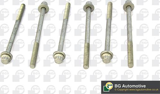 BGA BK2381 - Cilindru galvas skrūvju komplekts www.autospares.lv