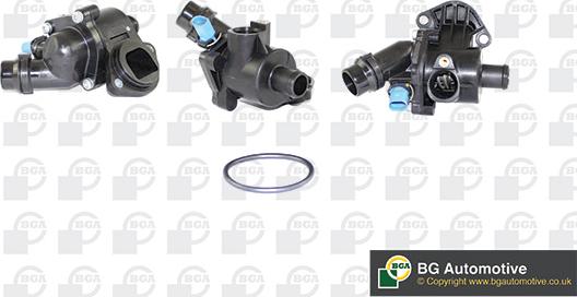 BGA CT5018 - Coolant thermostat / housing www.autospares.lv