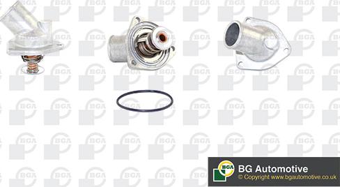 BGA CT5177 - Термостат охлаждающей жидкости / корпус www.autospares.lv