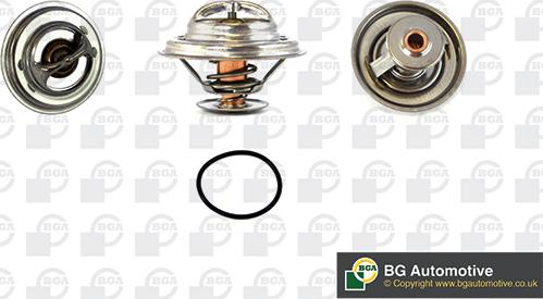 BGA CT5295 - Термостат охлаждающей жидкости / корпус www.autospares.lv