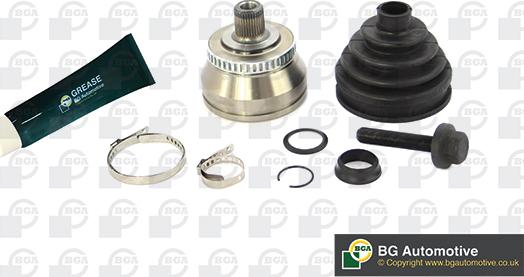 BGA CV0104A - Шарнирный комплект, ШРУС, приводной вал www.autospares.lv