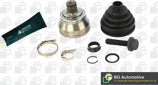 BGA CV0100A - Шарнирный комплект, ШРУС, приводной вал www.autospares.lv