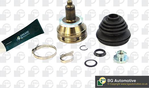 BGA CV0103A - Шарнирный комплект, ШРУС, приводной вал www.autospares.lv