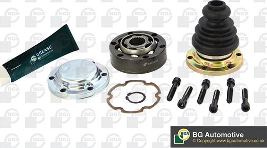 BGA CV0107B - Шарнирный комплект, ШРУС, приводной вал www.autospares.lv