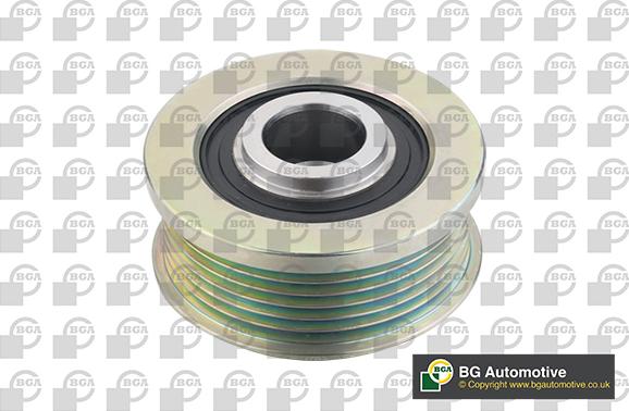 BGA DC2212 - Pulley, alternator, freewheel clutch www.autospares.lv