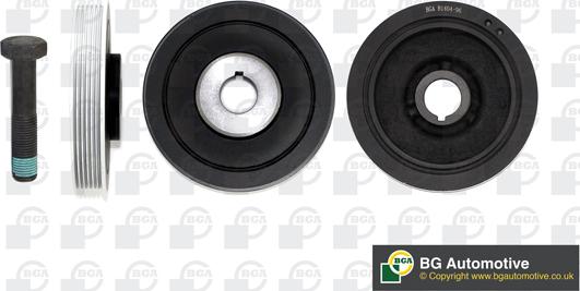 BGA DP0598K - Шкив коленчатого вала www.autospares.lv