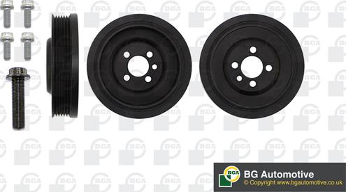 BGA DP0543K - Шкив коленчатого вала www.autospares.lv