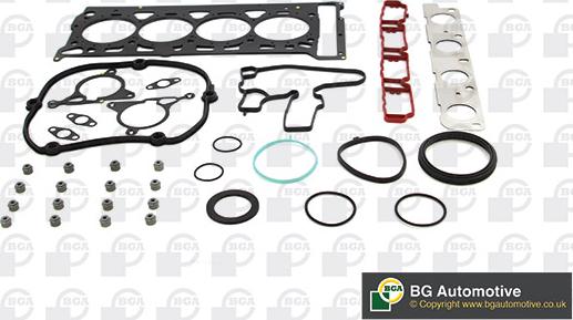 BGA HK9755 - Gasket Set, cylinder head www.autospares.lv