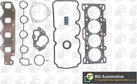 BGA HK5797 - Комплект прокладок, головка цилиндра www.autospares.lv