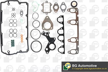 BGA HN4391 - Комплект прокладок, головка цилиндра www.autospares.lv