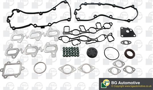 BGA HN4356 - Комплект прокладок, головка цилиндра www.autospares.lv