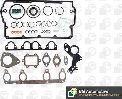 BGA HN4306 - Комплект прокладок, головка цилиндра www.autospares.lv