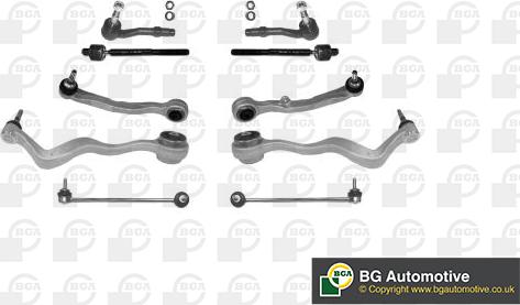 BGA KS0903 - Remkomplekts, Neatk. balstiekārtas šķērssvira www.autospares.lv