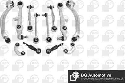 BGA KS0101 - Подвеска колеса, комплект www.autospares.lv