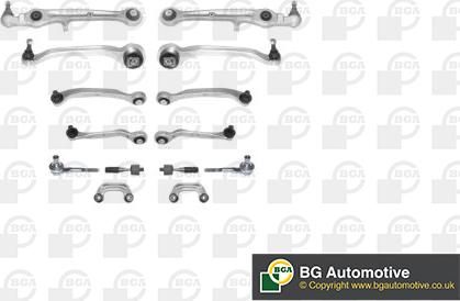 BGA KS0112 - Подвеска колеса, комплект www.autospares.lv