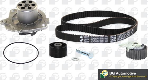 BGA TB9504CPK - Water Pump & Timing Belt Set www.autospares.lv