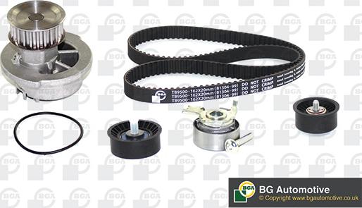 BGA TB9500CPK-1 - Water Pump & Timing Belt Set www.autospares.lv