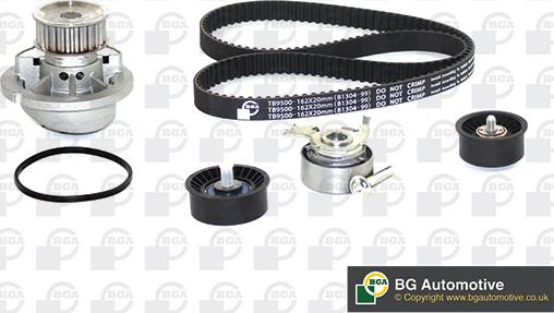 BGA TB9500CPK - Water Pump & Timing Belt Set www.autospares.lv