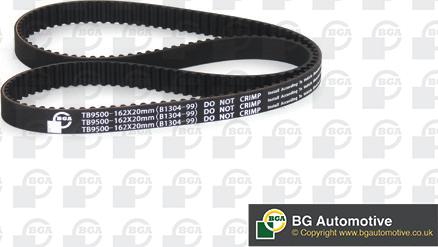 BGA TB9500 - Timing Belt www.autospares.lv