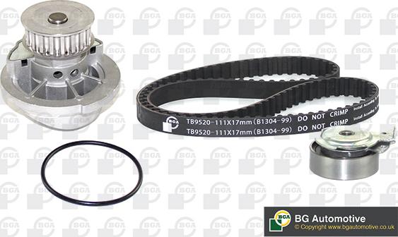 BGA TB9520CPK-2 - Water Pump & Timing Belt Set www.autospares.lv