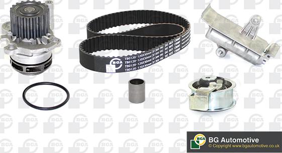 BGA TB9605CPK - Water Pump & Timing Belt Set www.autospares.lv