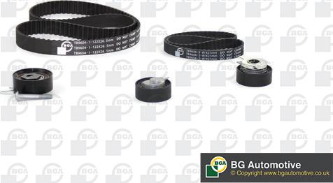 BGA TB9608K - Комплект зубчатого ремня ГРМ www.autospares.lv