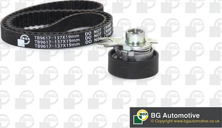 BGA TB9617K - Комплект зубчатого ремня ГРМ www.autospares.lv