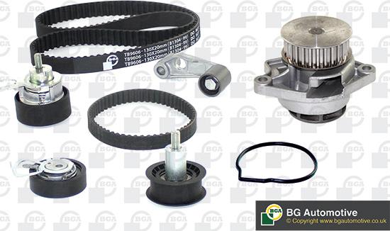 BGA TB0140CPK - Water Pump & Timing Belt Set www.autospares.lv